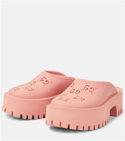 gucci clogs rubber dupe|Gucci clogs rubber women's.